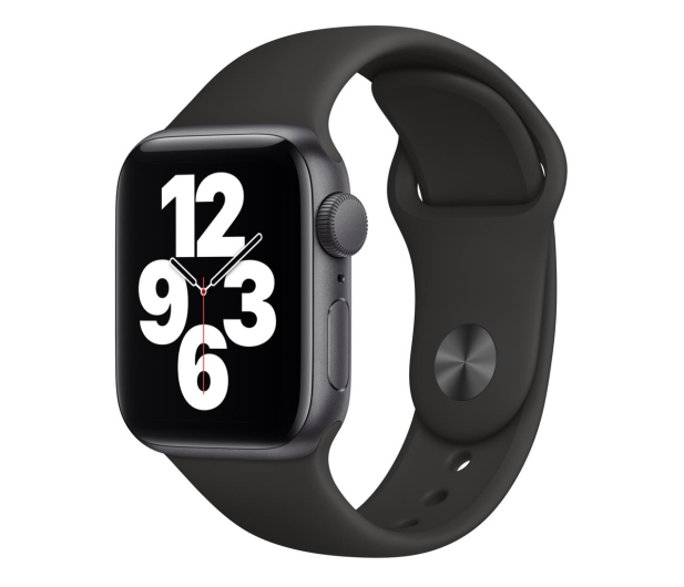 Apple Watch SE 40/Space Gray Aluminium/Black Sport GPS - 592312 - zdjęcie